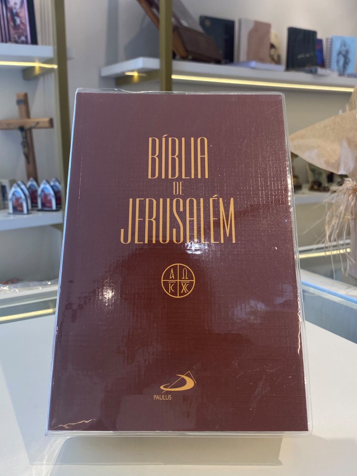 BIBLIA DE JERUSALEM CAPA CRISTAL