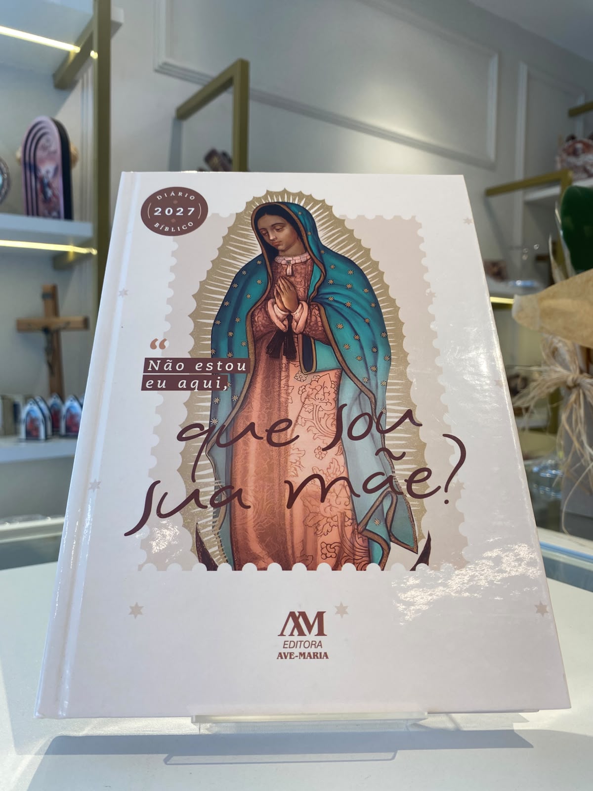 DIÁRIO BÍBLICO CAPA DURA NOSSA SENHORA GUADALUPE